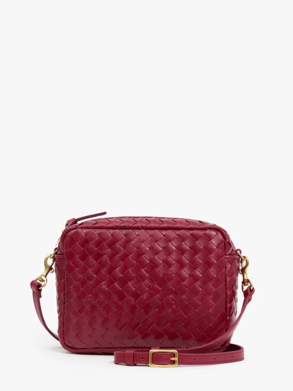 Clare V Midi Sac W/Pocket NWT
Garnet Diagonal Woven